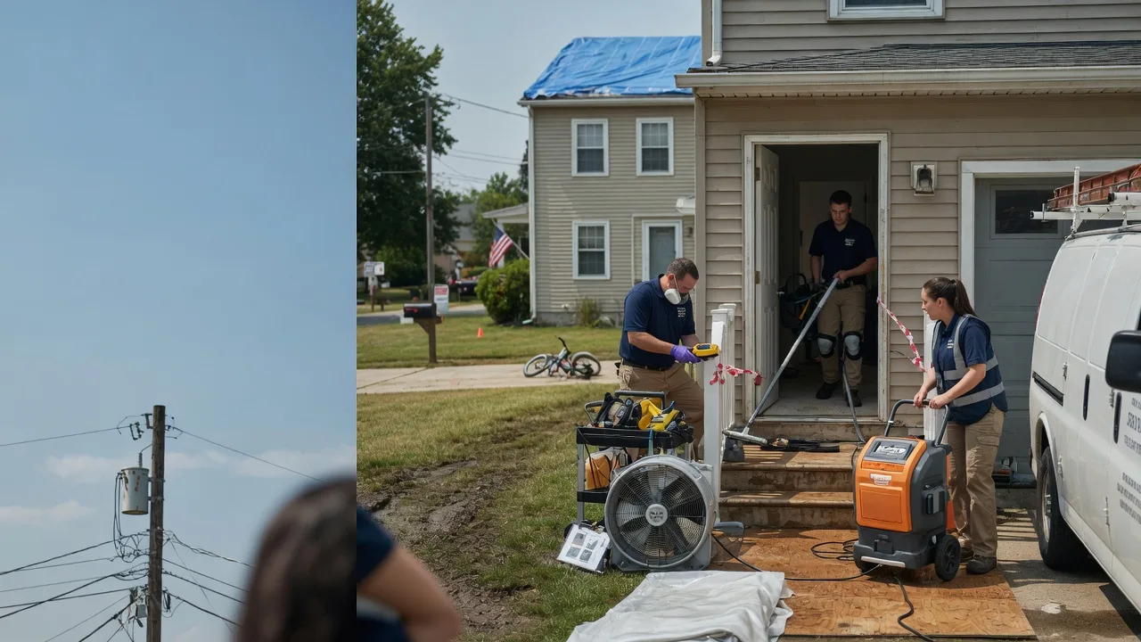 Water Damage Repair in Hyde, PA near me